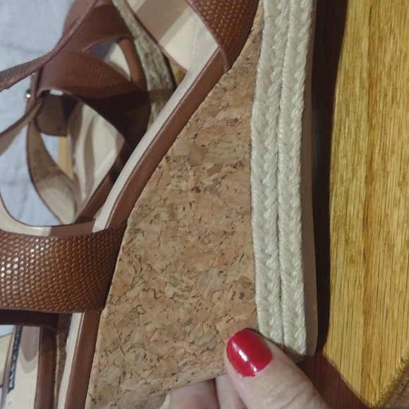 Alex Marie Brown Leather Women's Sandals 7.5 - Picture 7 of 12